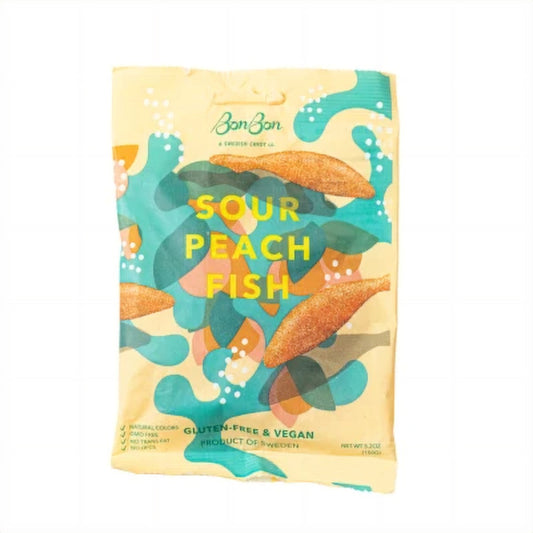 BonBon - Sour Peach Fish - 5.2 oz. (150 g)