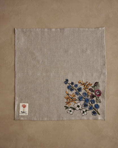 Coral & Tusk - Spring Stems - Dinner Napkin