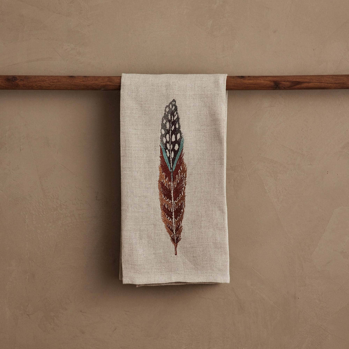 Coral & Tusk - Fowl Feather - Tea Towel