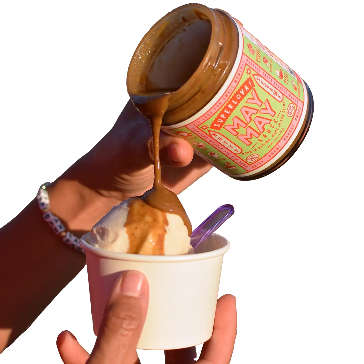 Superlova! - May May Creamy Sesame Sauce - 6 oz.
