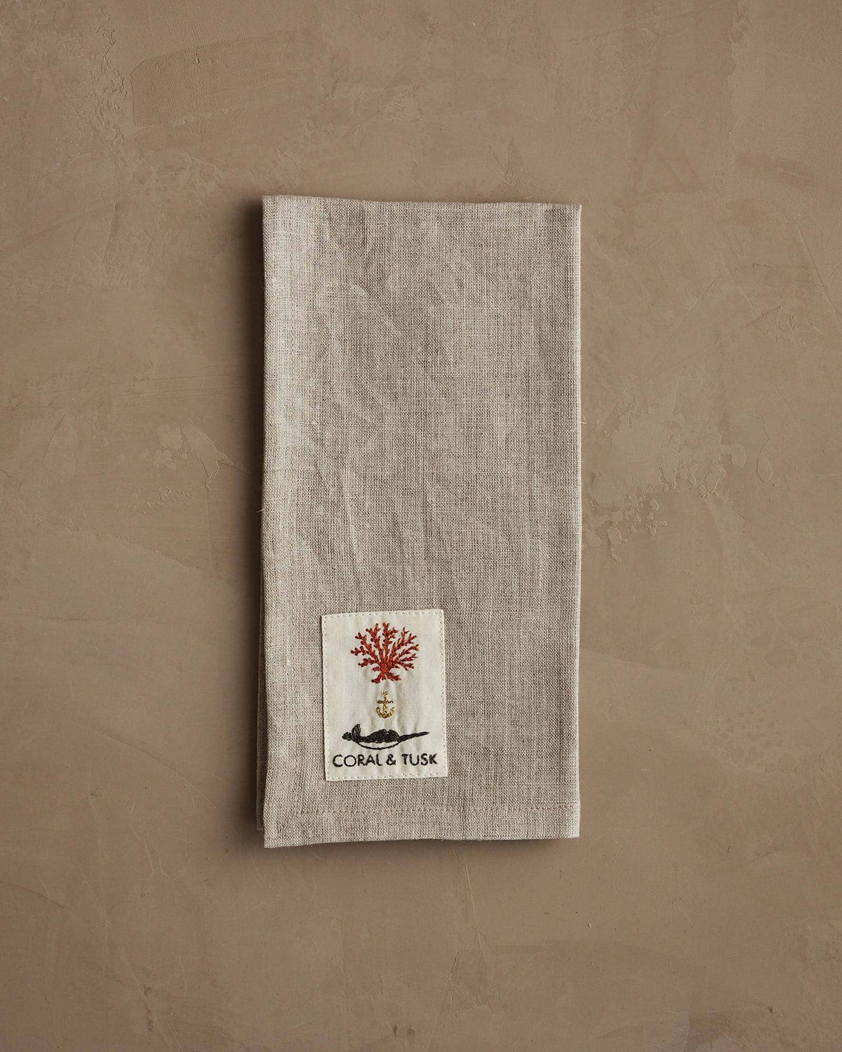 Coral & Tusk - Fowl Feather - Dinner Napkin