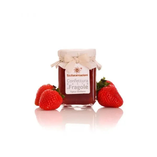 SiciliaTentazioni - Sicilian Strawberry Preserve - 240 g