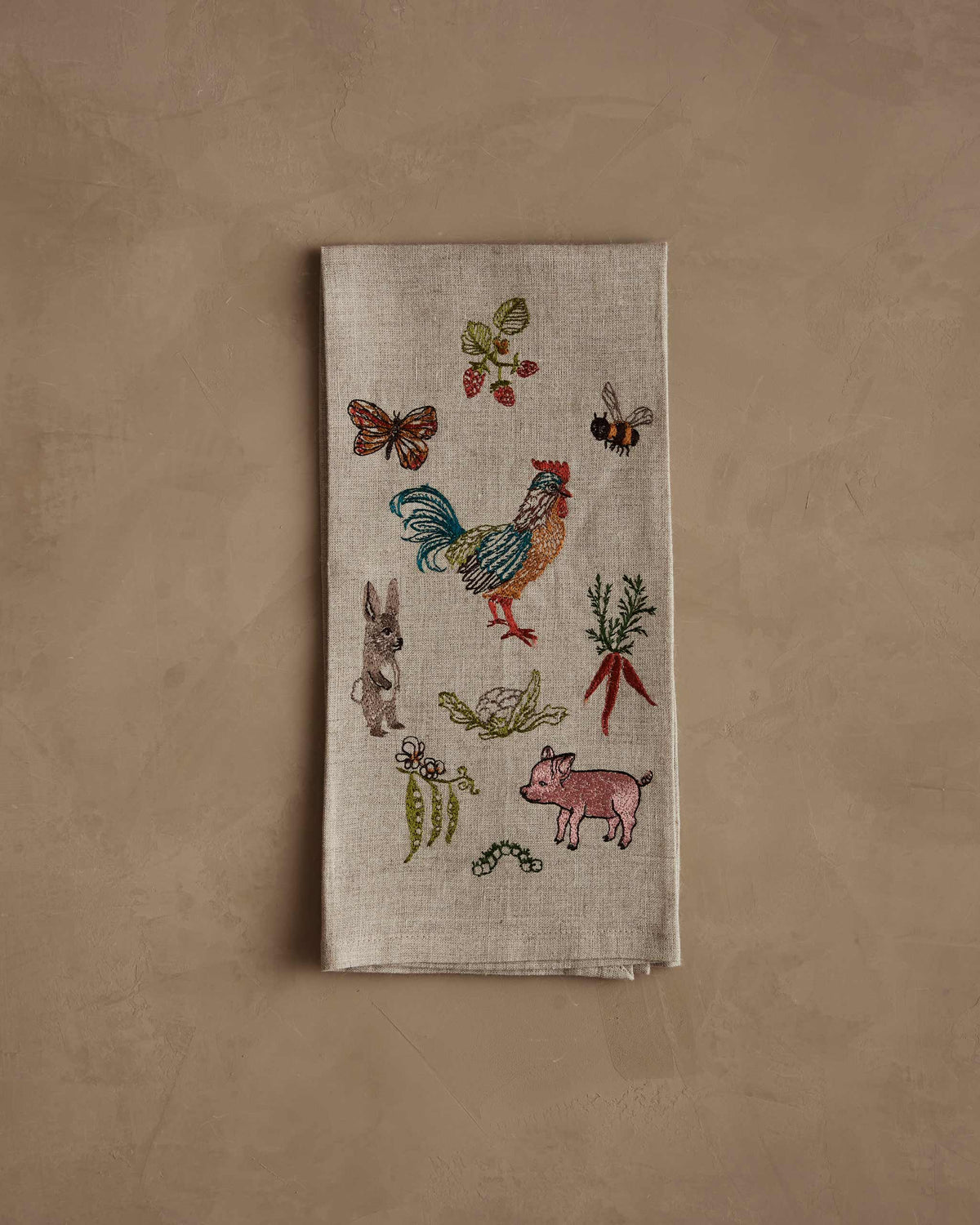 Coral & Tusk - Garden Gathering - Tea Towel