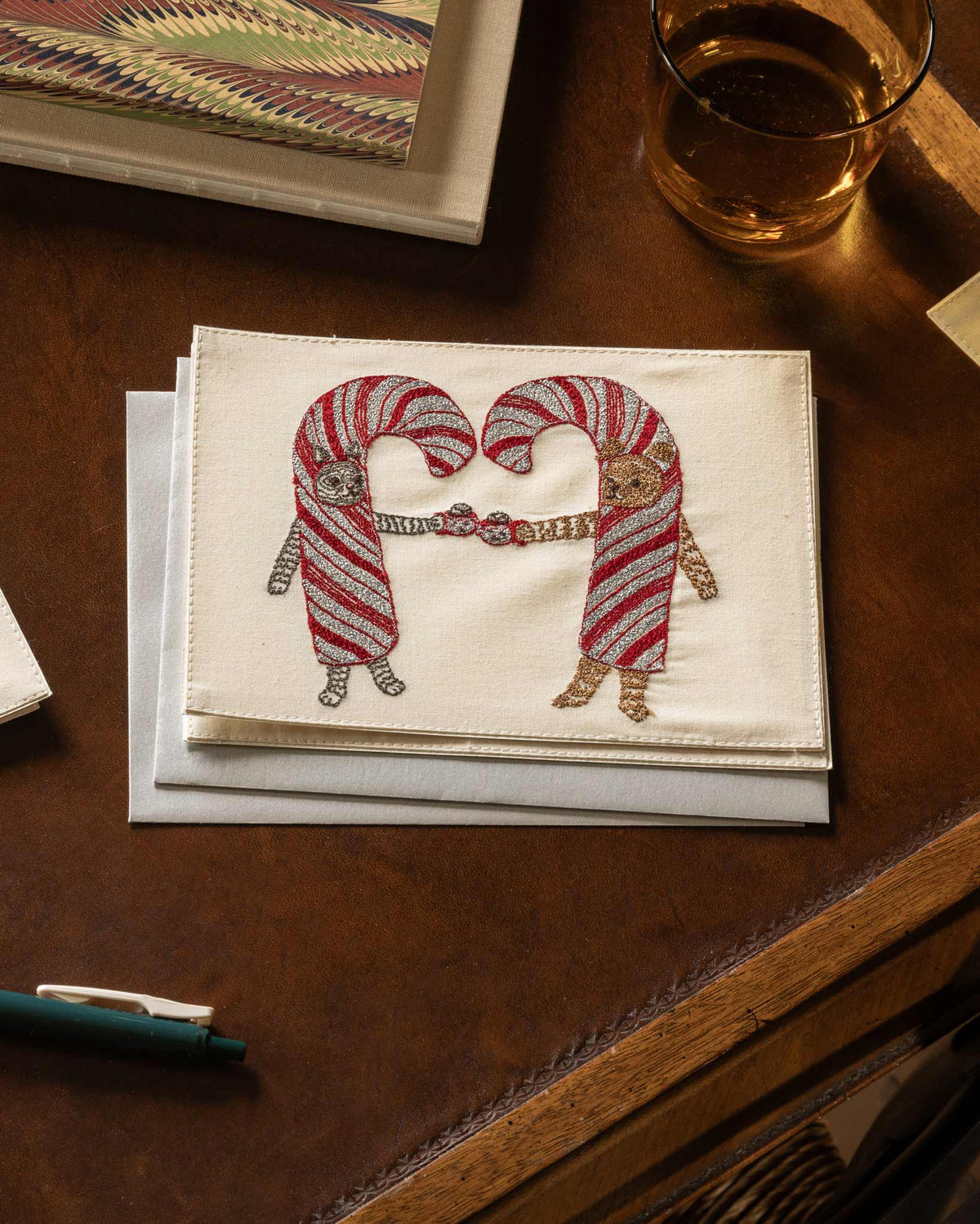 Coral & Tusk Candy Cane Cheers Card, view 5