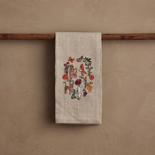 Coral & Tusk - Secret Garden - Tea Towel