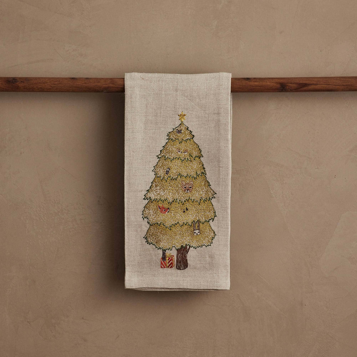Coral & Tusk - Peek A Tree - Tea Towel
