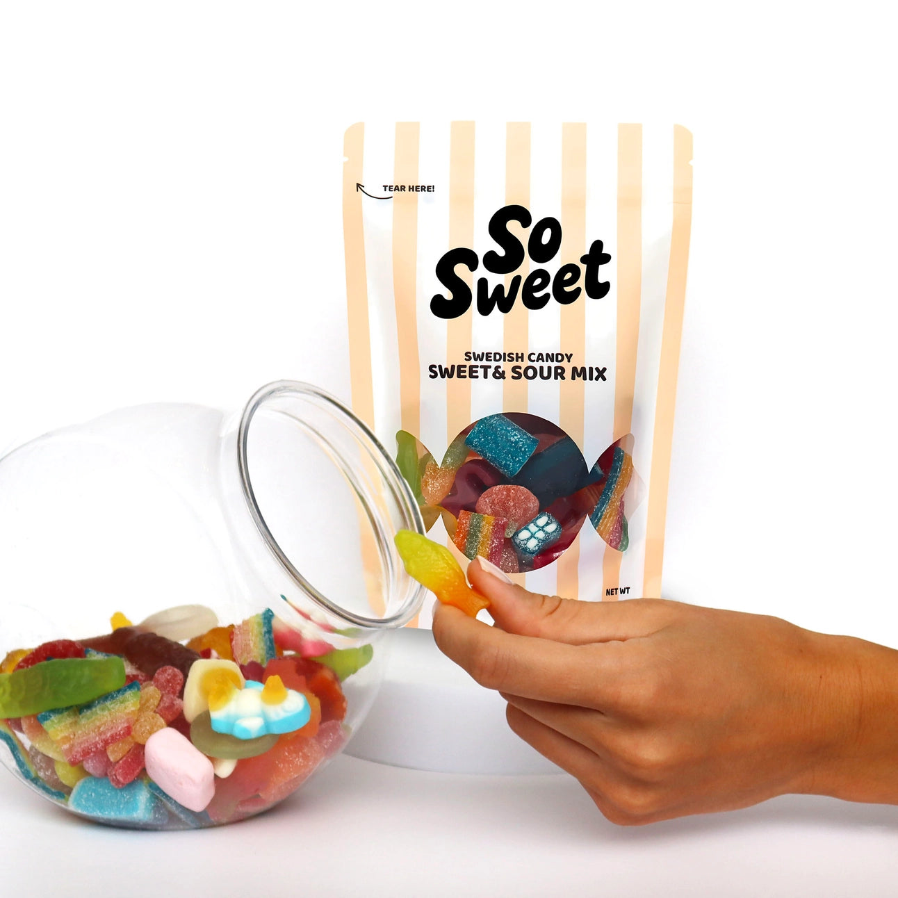 So Sweet - Swedish Candy Sweet & Sour Mix - 8 oz.