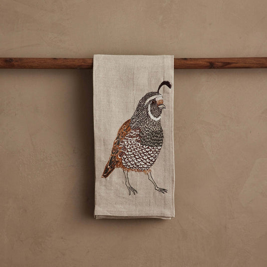 Coral & Tusk - Quail - Tea Towel