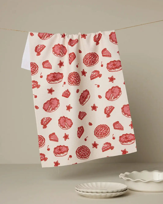 Geometry - Pie-triotic Tea Towel
