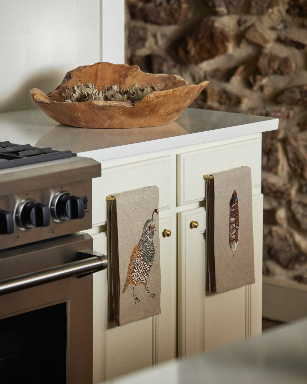 Coral & Tusk - Quail - Tea Towel