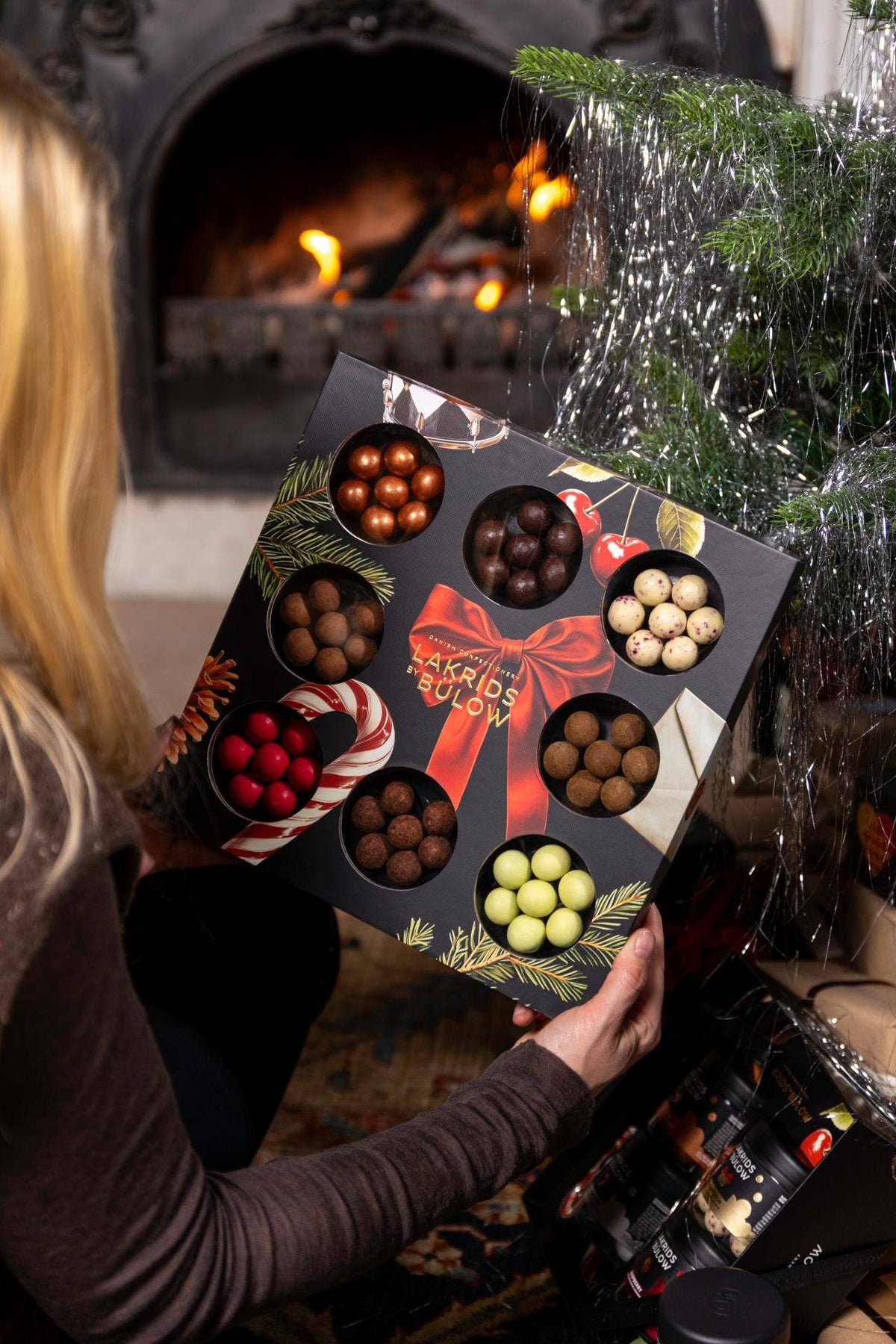 Lakrids By Bülow - Winter Selection Box - 8 Flavors - Chocolate Coated Licorice - 11.5 oz.