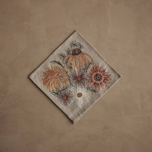 Coral & Tusk - Autumn Blossoms - Dinner Napkin