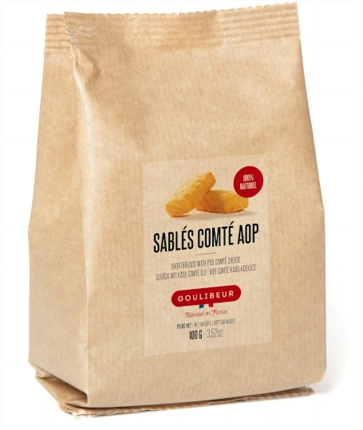 Goulibeur - Savory Sablés w/ Comté Cheese A.O.P. - 100 g