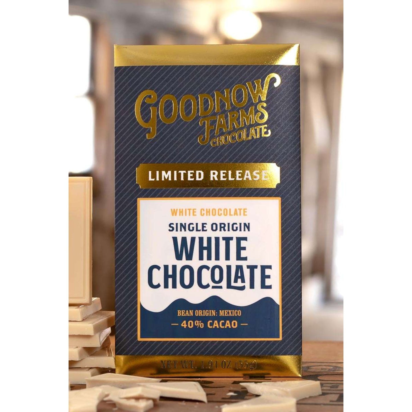 Goodnow Farms - Single Origin White Chocolate - 60% - 1.94 oz.