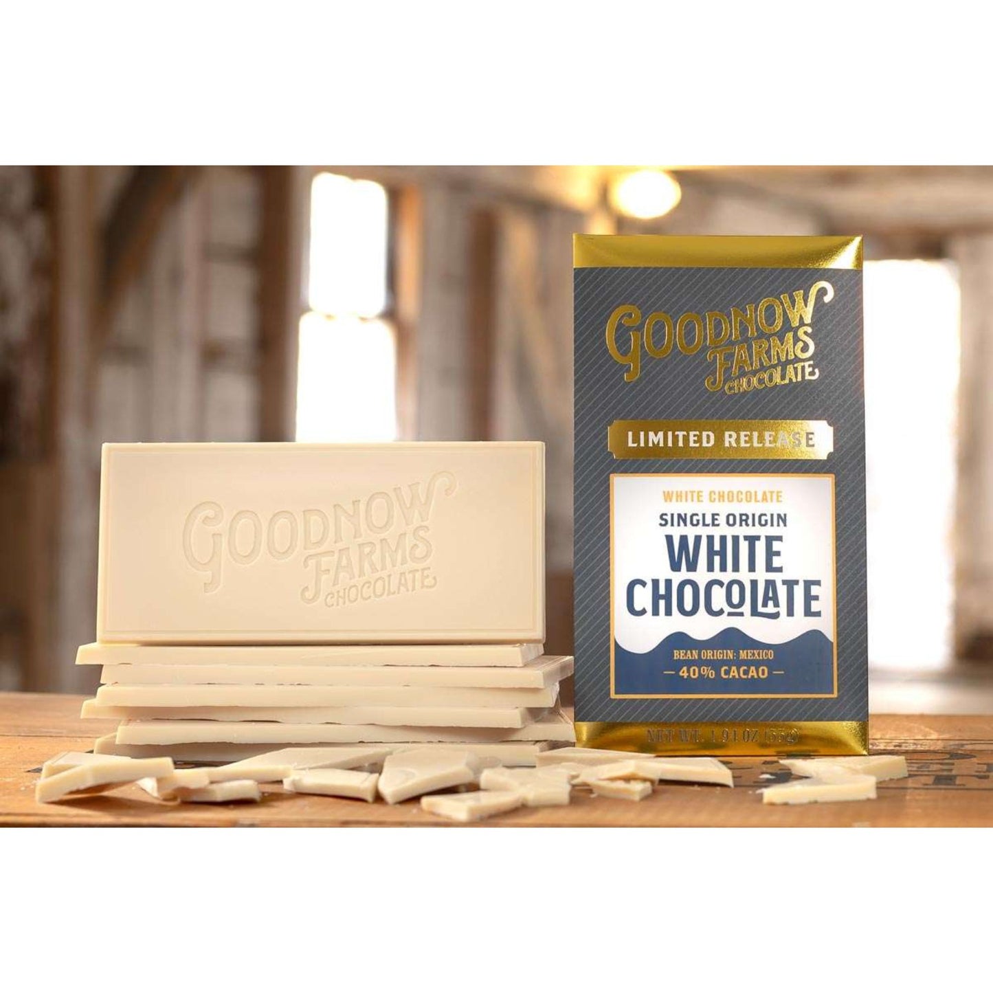Goodnow Farms - Single Origin White Chocolate - 60% - 1.94 oz.