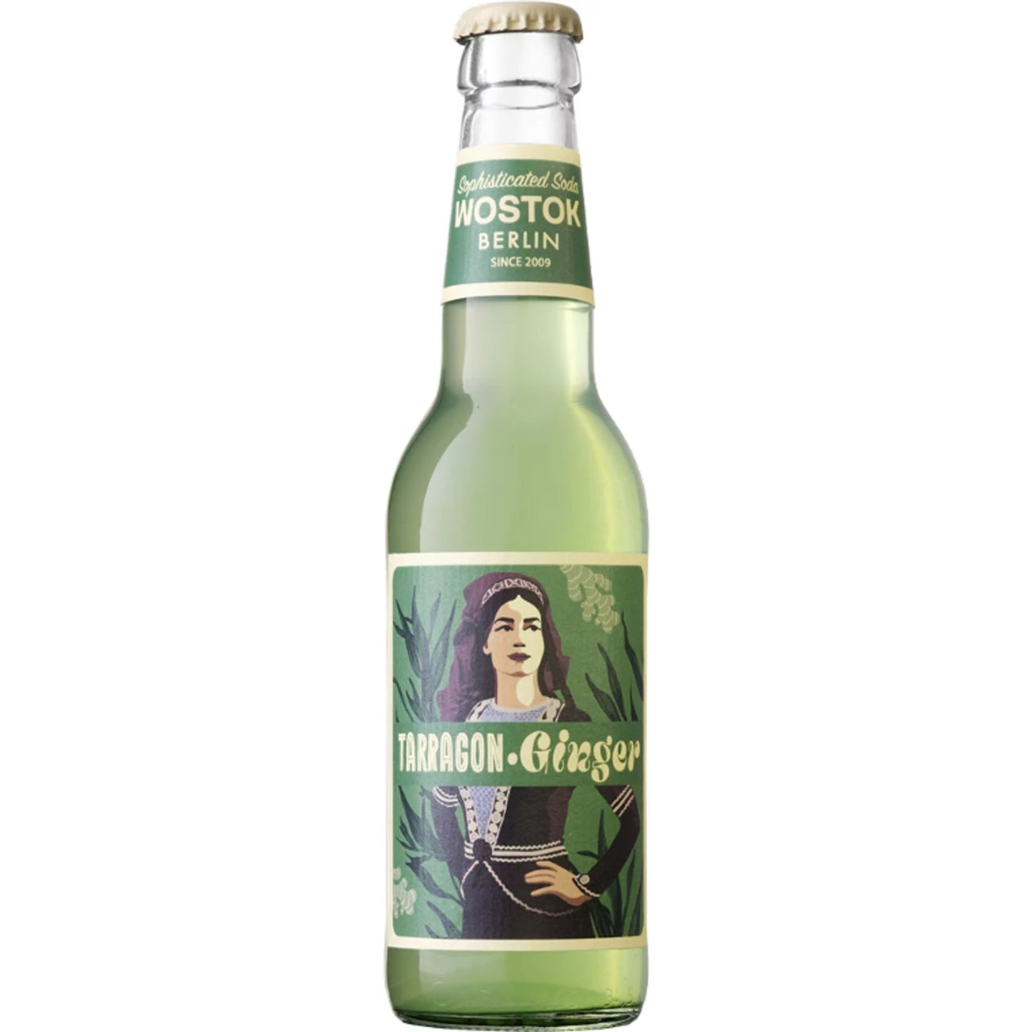 Wostok - Tarragon Ginger - Berlin Craft Soda - 330 mL