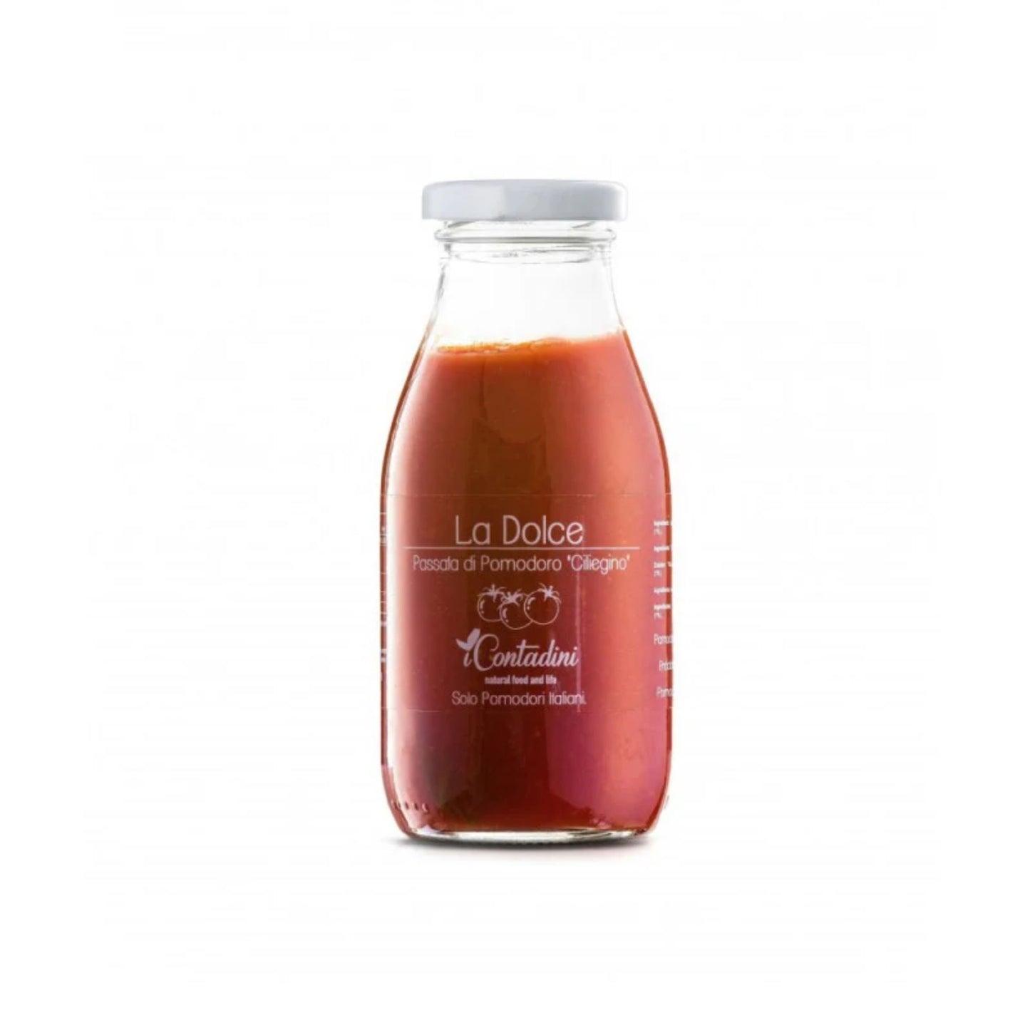I Contadini - La Dolce - Passata Di Pomodori Ciliegini (Crushed Cherry Tomatoes) - 250 g