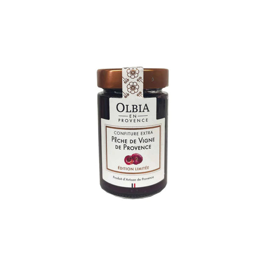 Olbia En Provence - Pêche De Vigne De Provence (Vineyard Peach) Jam - 230 g