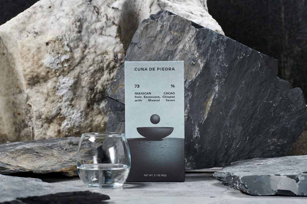 Cuna De Piedra - Soconusco, Chiapas Dark Chocolate W/ Joven Mezcal - 73% - 2.1 oz.