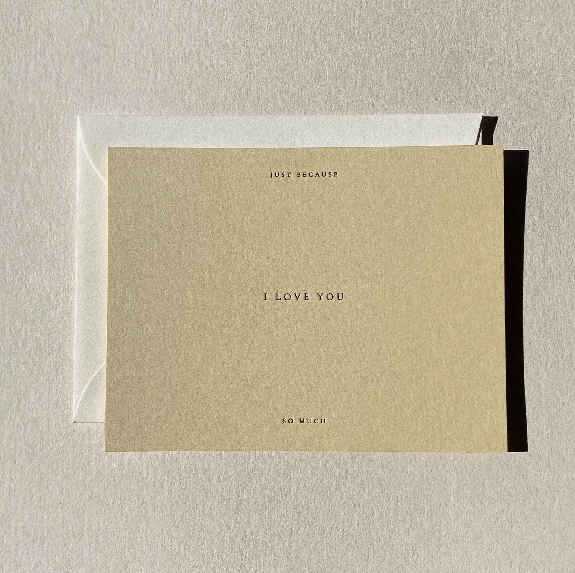 Jaymes Paper - I Love You No. 01