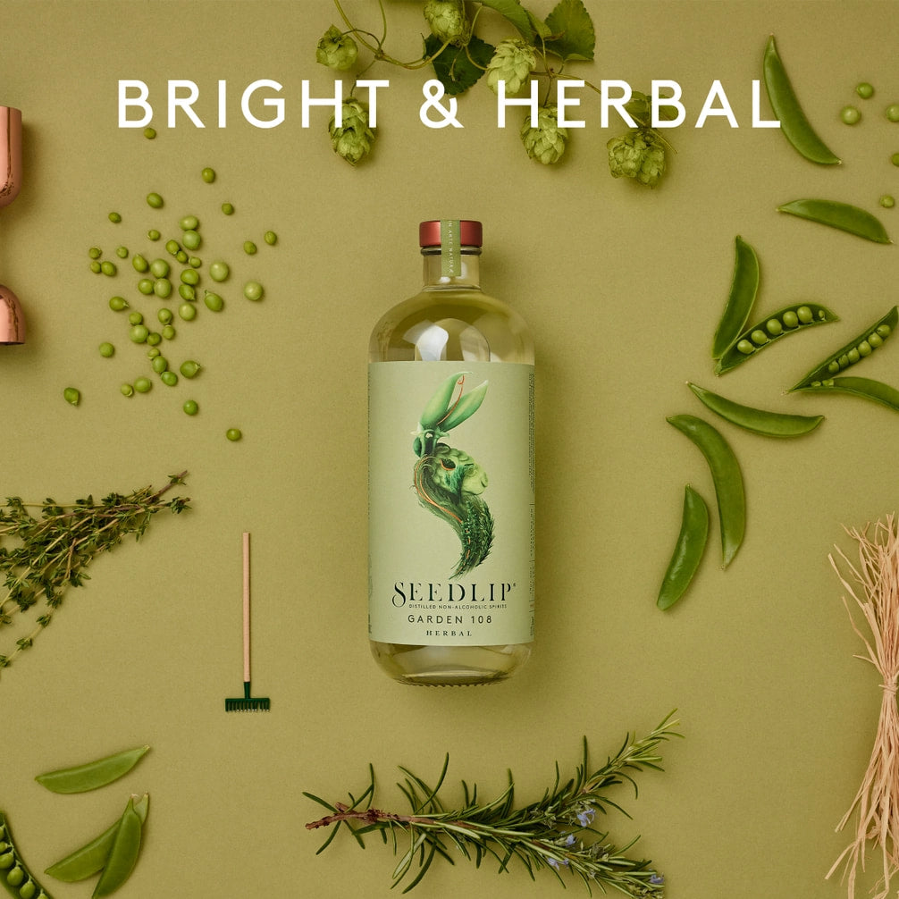 Seedlip - Garden 108 - Non-Alcoholic Spirit - 700 mL