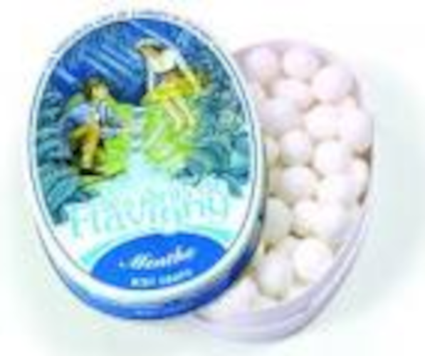 Les Anis de Flavigny - Mint Pastilles - Oval Tin - 50 g