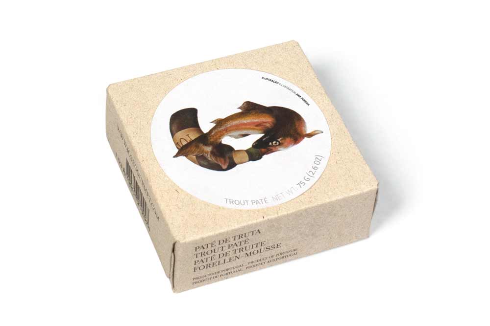 José Gourmet - Trout Pâté w/ Port Wine - 75 g