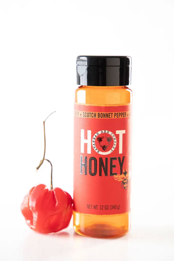 Savannah Bee Company - Hot Honey - Plastic Squeeze Bottle - 12 oz.