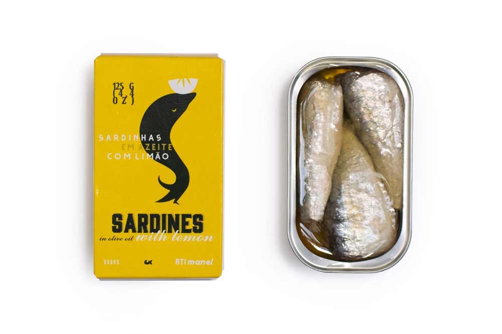 Ati Manel - Sardines In Olive Oil & Lemon - 125 g
