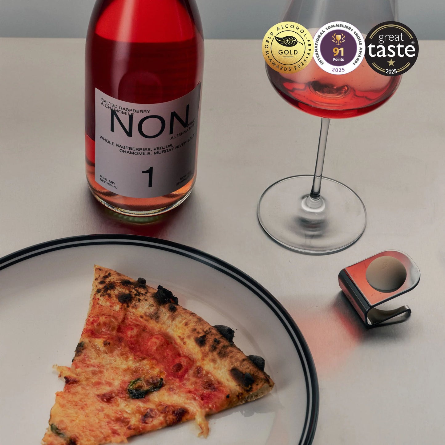 NON - NON1 Salted Raspberry & Chamomile - Non-Alcoholic Sparkling - 750 mL