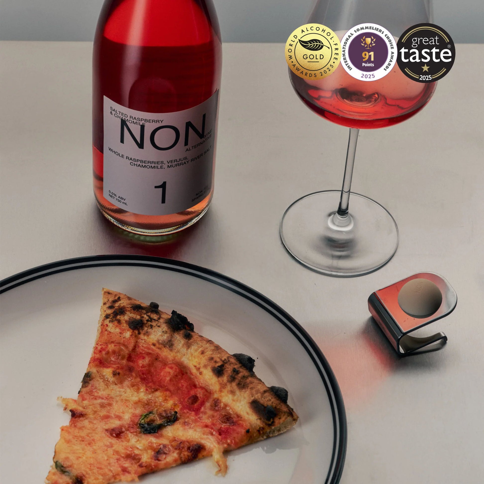 NON - NON1 Salted Raspberry & Chamomile - Non-Alcoholic Sparkling - 750 mL