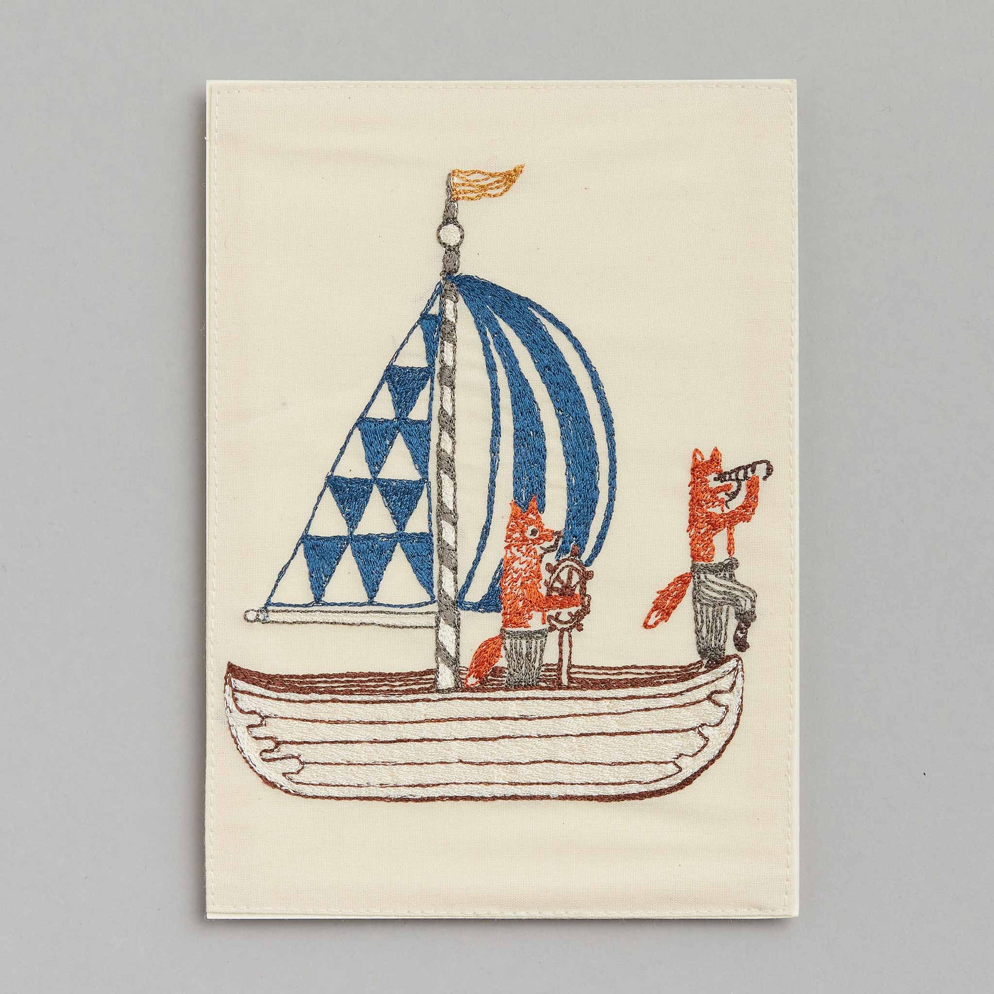 Coral & Tusk - Sailboat Card
