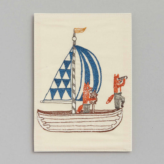 Coral & Tusk - Sailboat Card