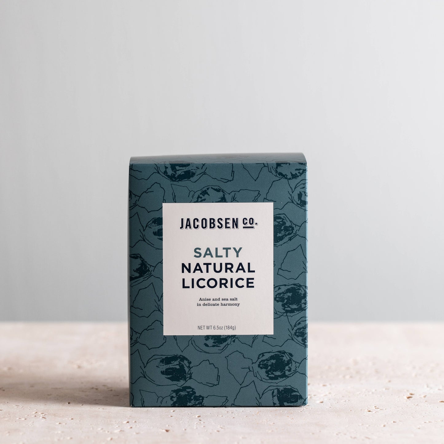 Jacobsen Salt Co. - Salty Natural Licorice - Pure Sea Salt Licorice Candy