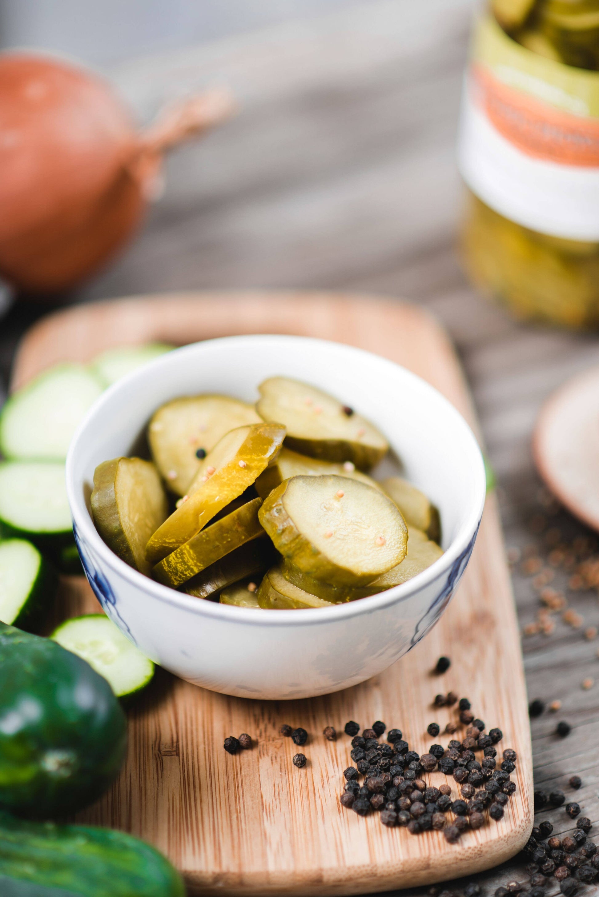 Pacific Pickle Works - Bread & Buddhas - Semi-Sweet Pickle Chips - 24 oz.