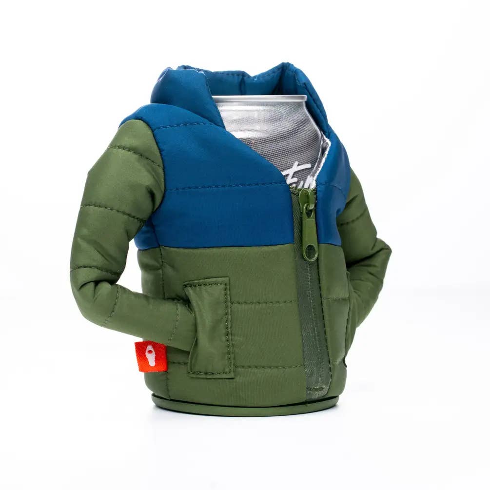 Puffin Drinkwear - The Puffy - Olive Green & Sailor Blue