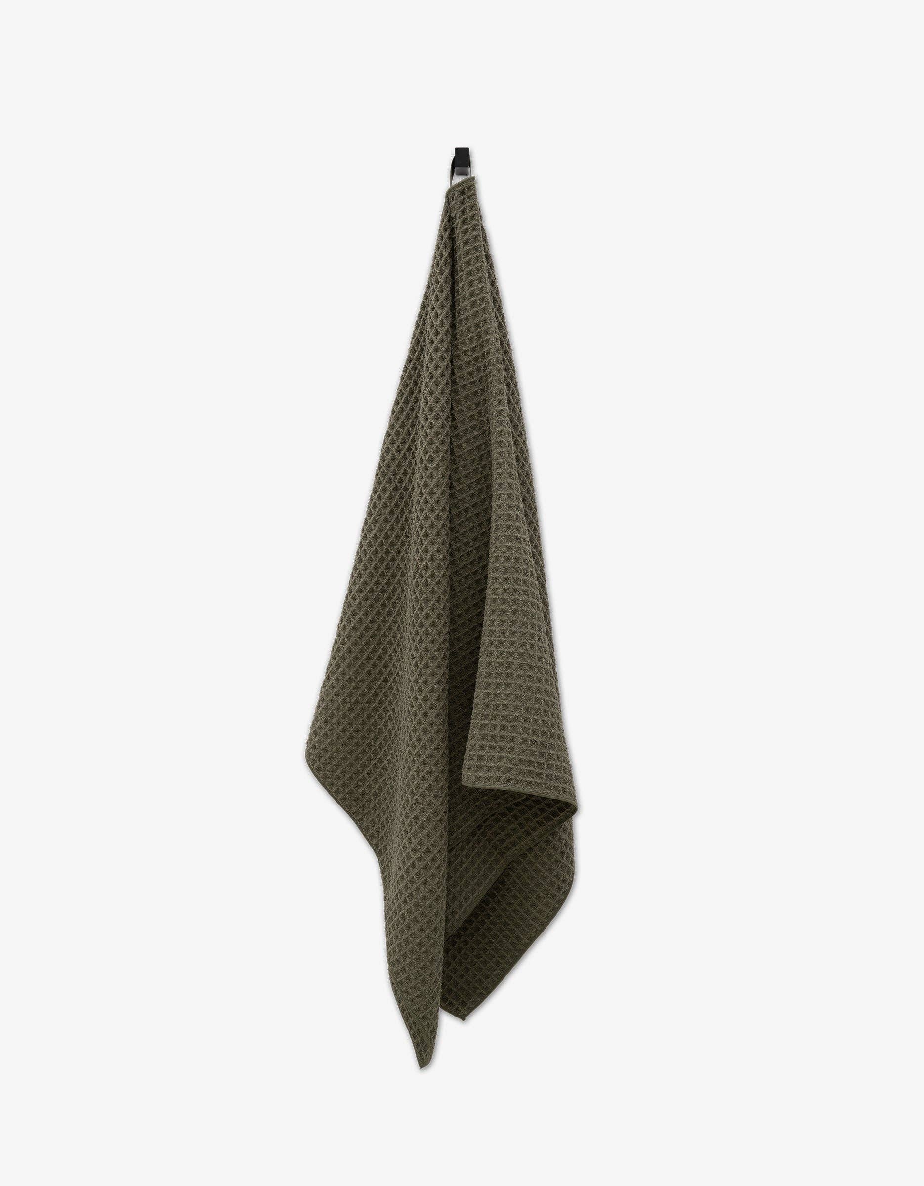 Geometry - Forest - Waffle Bath Towel