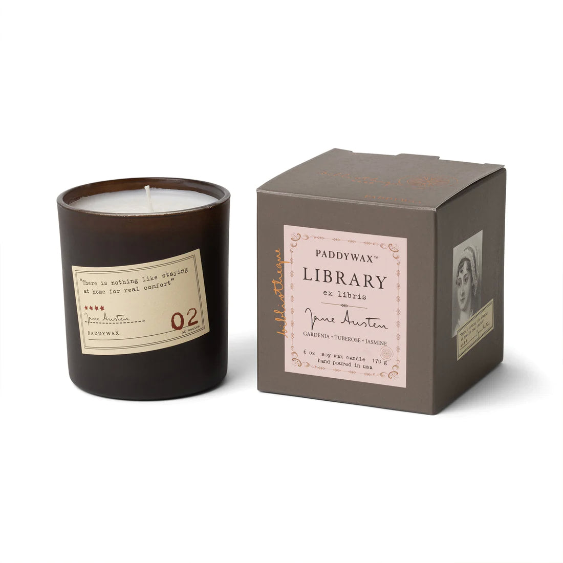 Paddywax - Library 6 oz. Candle - Jane Austen