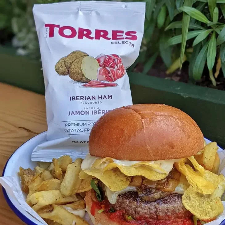 Torres - Selecta - Iberian Ham Potato Chips - 150 g