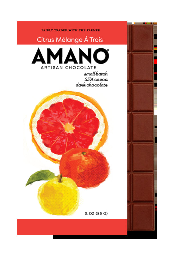 Amano - Citrus - Flavored Chocolate