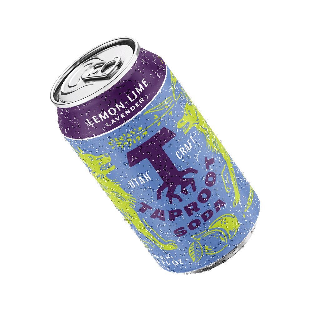 Taproot Soda - Lemon-Lime Lavender - 12 oz.