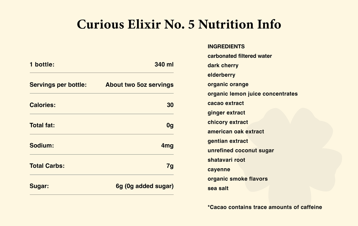 Curious Elixirs - Curious Elixir No. 5 - Non-Alcoholic Cocktail