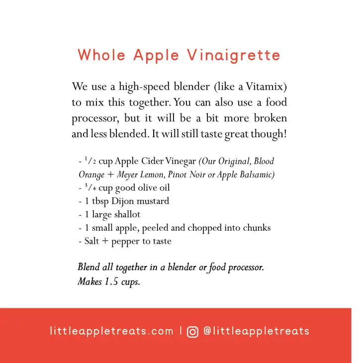 Little Apple Treats - Organic Apple Cider Vinegar - Vegan - Sugar Free