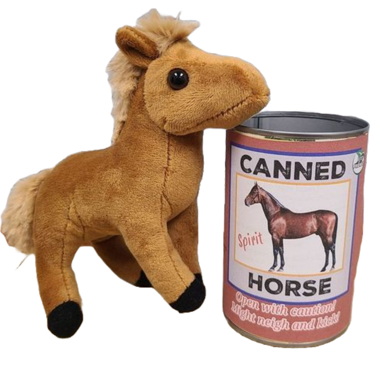 Canned Gifts - Spirit The Canned Horse - Stuffed Animal