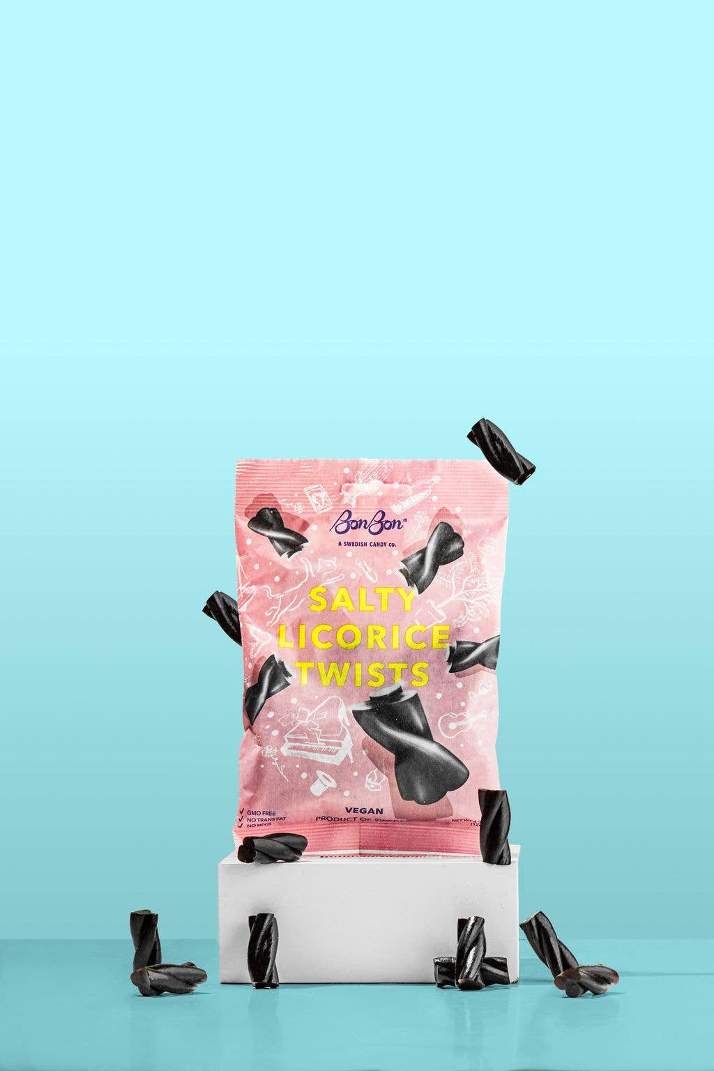 BonBon - Salty Licorice Twists - 4.2 oz. (120 g)
