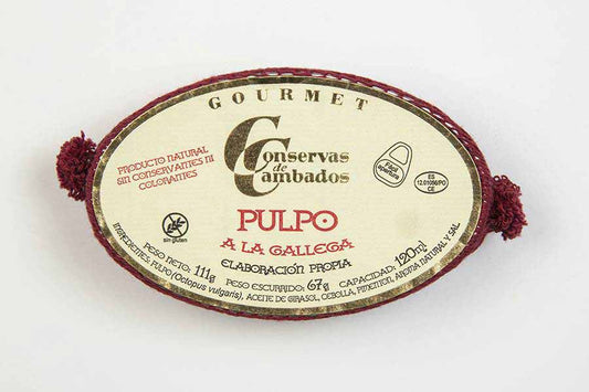 Conservas De Cambados - Octopus In Galician Sauce - 111 g