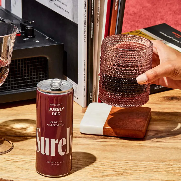 Surely Wine - Non-Alcoholic Bubbly Red Can - 4-Pack - 250 mL Each