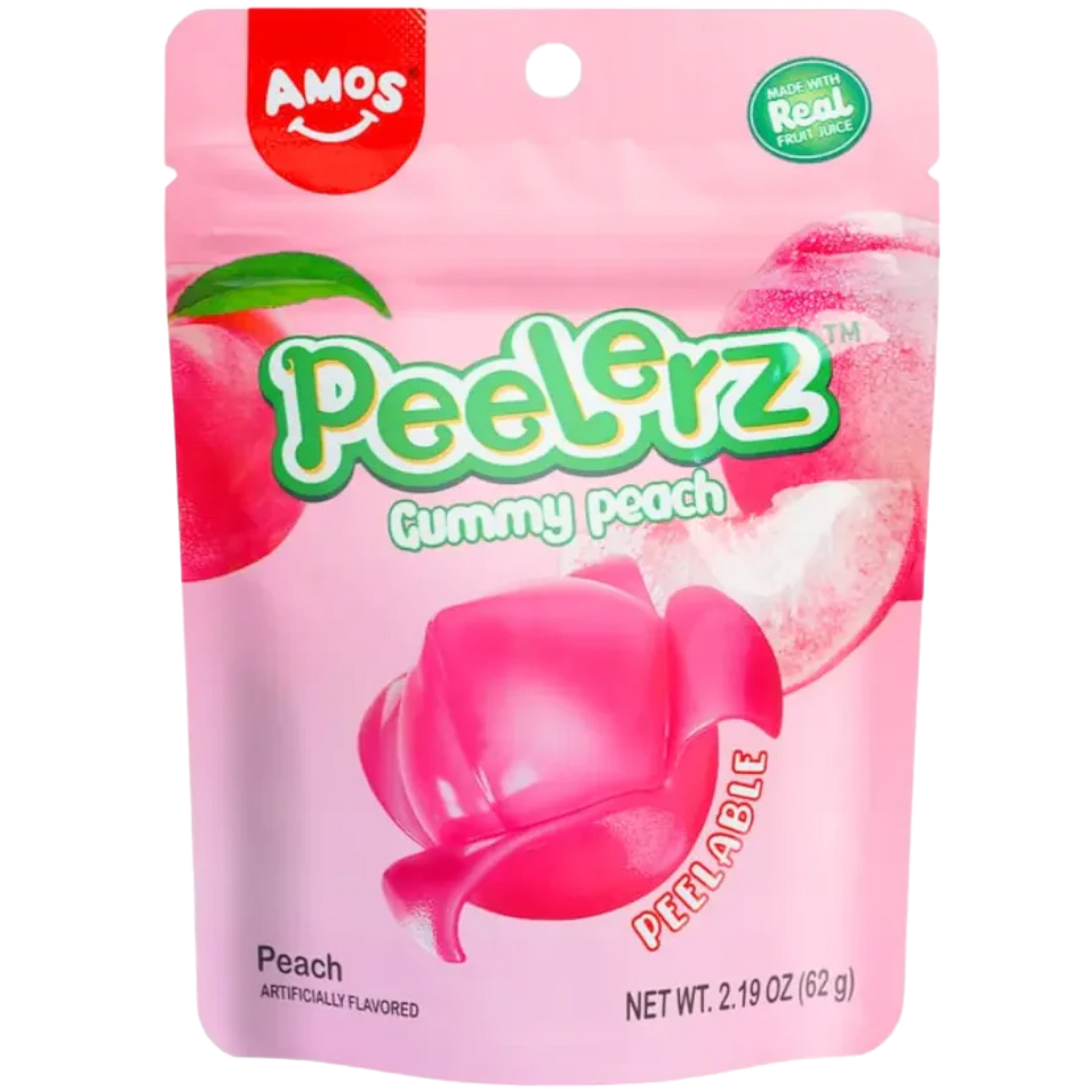Amos - Peelerz - Peach - 6 oz.