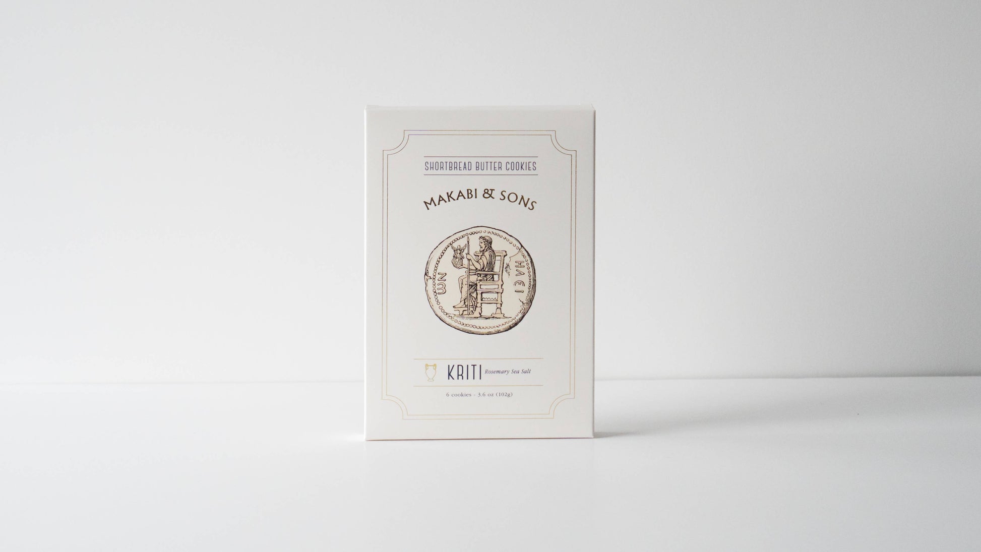 Makabi & Sons - Rosemary Sea Salt Cookies - Kriti