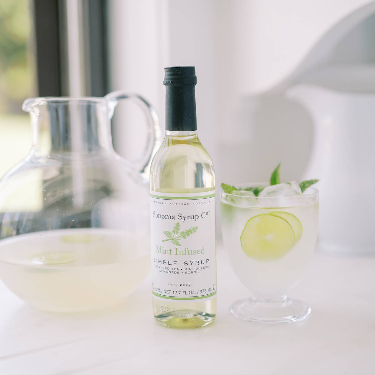 Sonoma Syrup Co. - Mint Infused Simple Syrup - 12.7 oz.